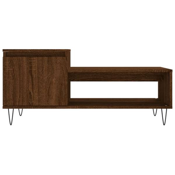 Couchtisch D638 Eiche Schwarzbraun Dekor