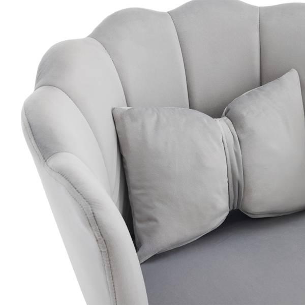 Esszimmerstuhl FlowerSunKiss (4er Set) Grau - 4er Set