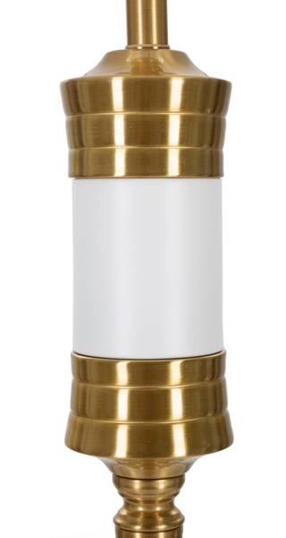 Tischlampe Whity Gold - Metall - 41 x 160 x 41 cm