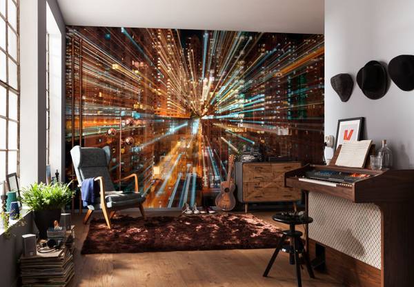 Fototapete 612320 Braun - Papier - 368 x 248 x 368 cm