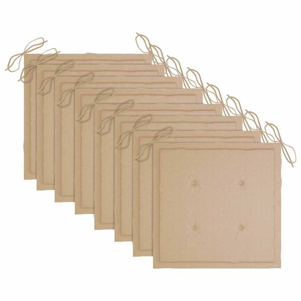 Gartenstuhl 3009267-4 (8er Set) Beige