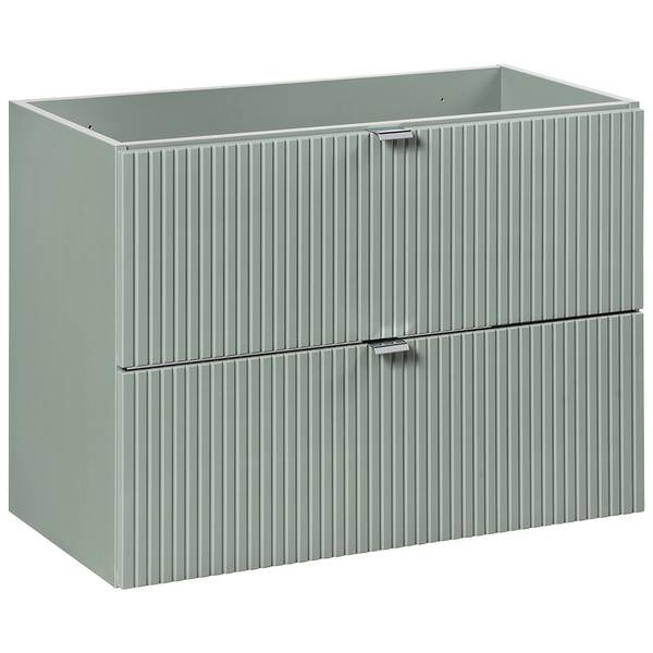 Badmöbel-Set NEWPORT-56-44 2er-Set Grün - Holzwerkstoff - 80 x 200 x 40 cm