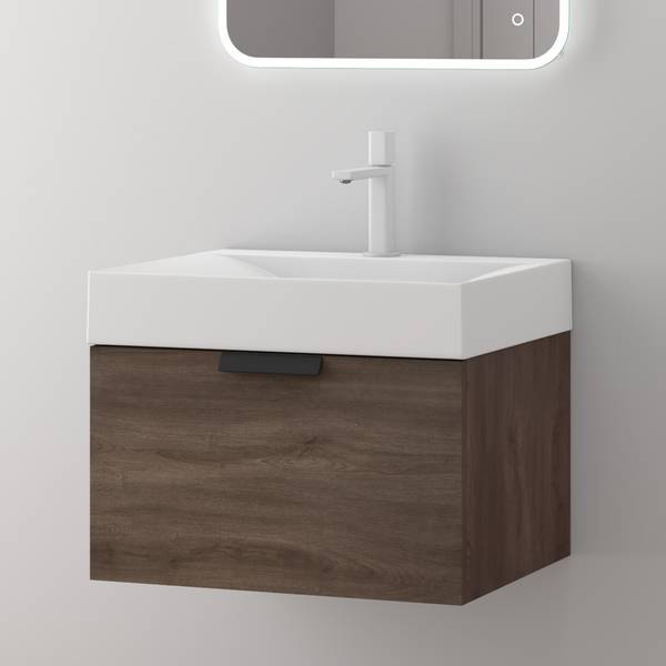 Badmöbel-Set Lonato (2er-Set) Eiche