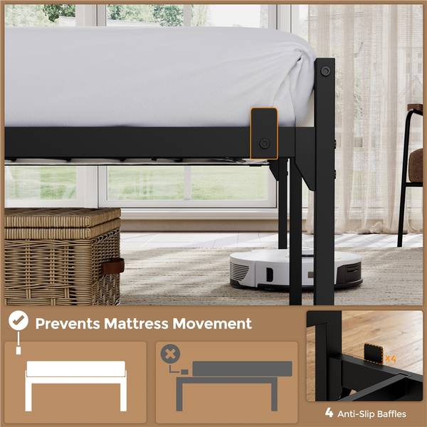 Metallbett ARL43 92 x 215 cm
