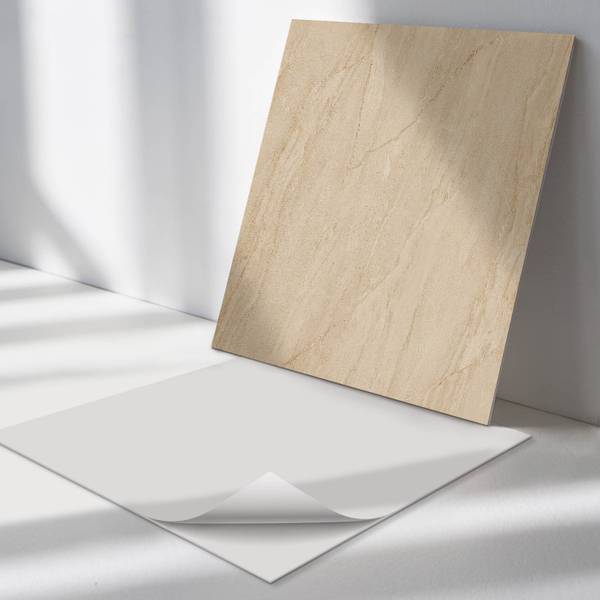 Fliesen Marmor Imitat Glanz 4er Set 50 x 50 cm