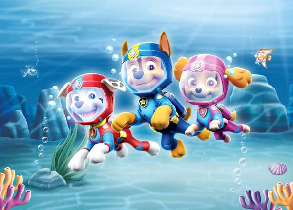 affiche PAW Patrol - La Pat' Patrouille Polaire - 160 x 110 x 110 cm