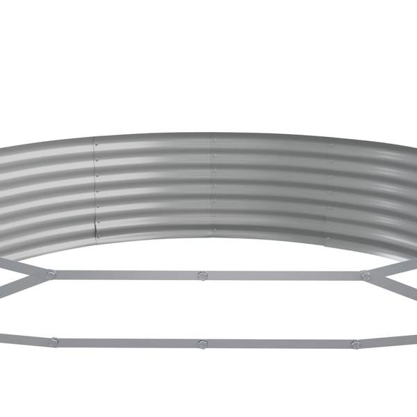Hochbeet 3012742-2 319044 Grau - Stahl - 523 x 36 x 140 cm