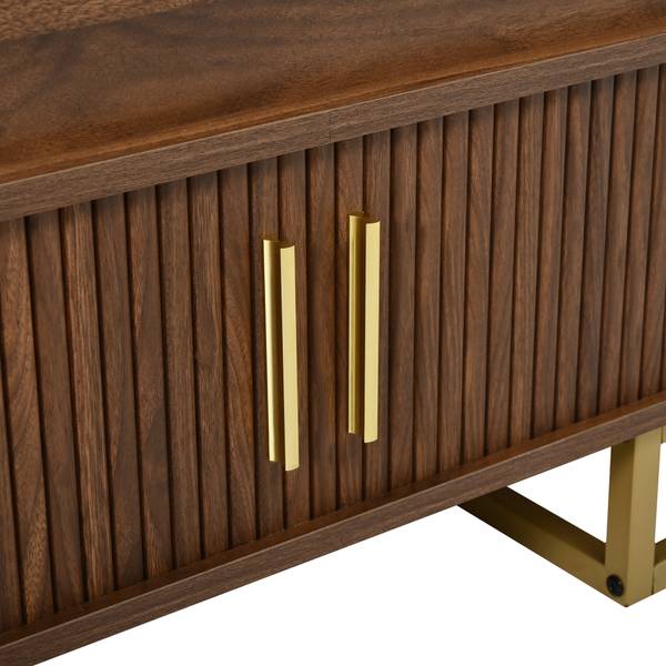 Couchtisch Hermes Ⅷ Braun - Holzwerkstoff - 100 x 64 x 50 cm
