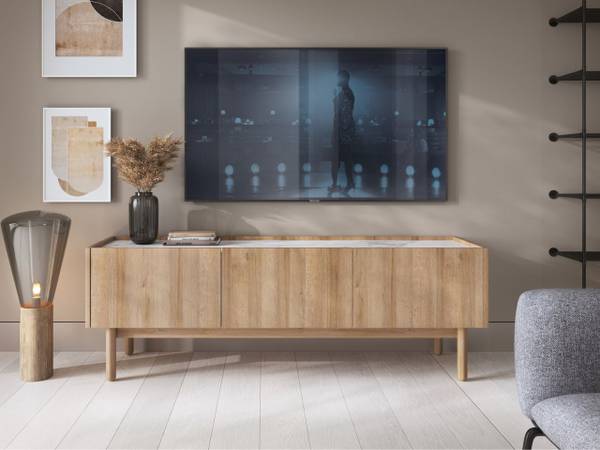 TV-Schrank BRAHA Braun - ABS - 144 x 68 x 37 cm