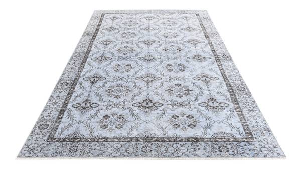 Tapis Ultra Vintage CDLXII Bleu - Laine - 170 x 1 x 300 cm