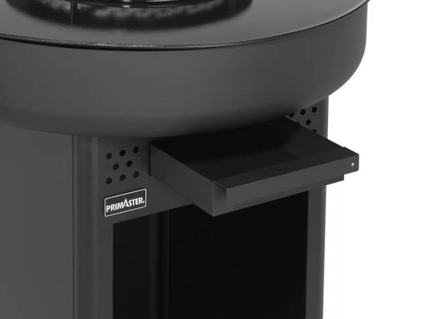 Holzkohlegrill BROOKSDALE Schwarz - Metall - 83 x 101 x 83 cm