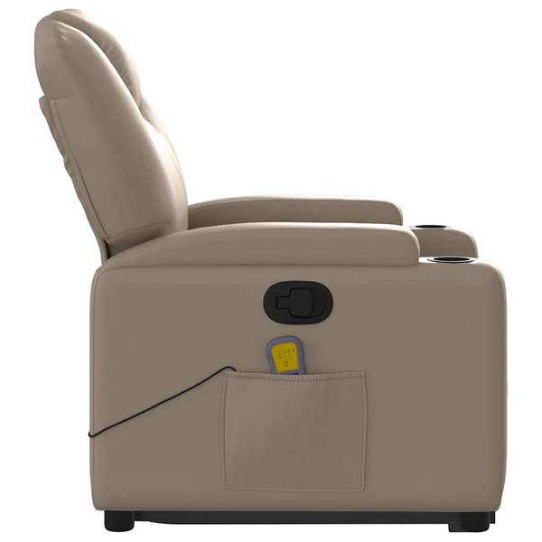 Massagesessel mit Aufstehhilfe 3032383-2 Braun - Kaffeebraun