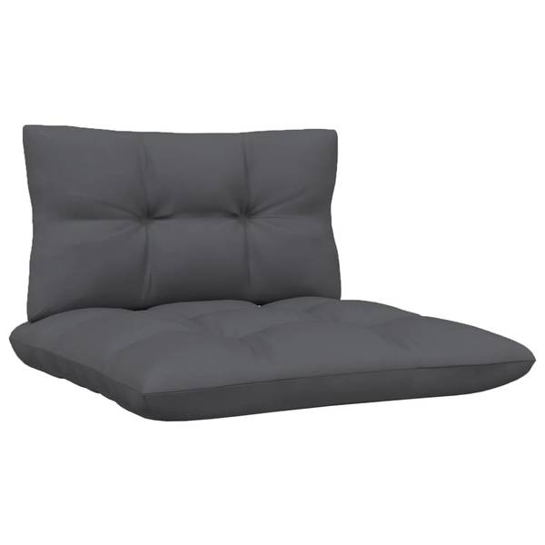Garten-Lounge-Set 3012391 (4-teilig) Anthrazit - Weiß