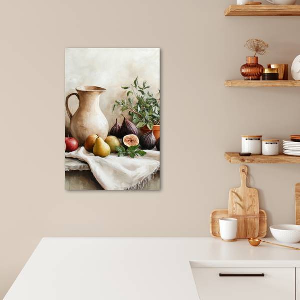 LEINWANDBILD Obst Braun - Textil - 40 x 60 x 2 cm