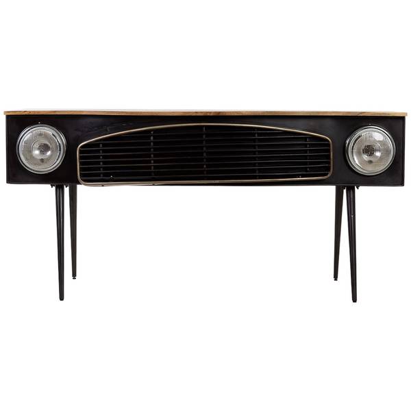 Schreibtisch 4523295360 Schwarz - Metall - 160 x 78 x 60 cm