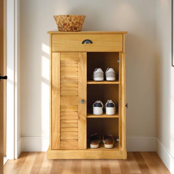 Kommode VENETA Braun - Kiefer - 60 x 96 x 35 cm