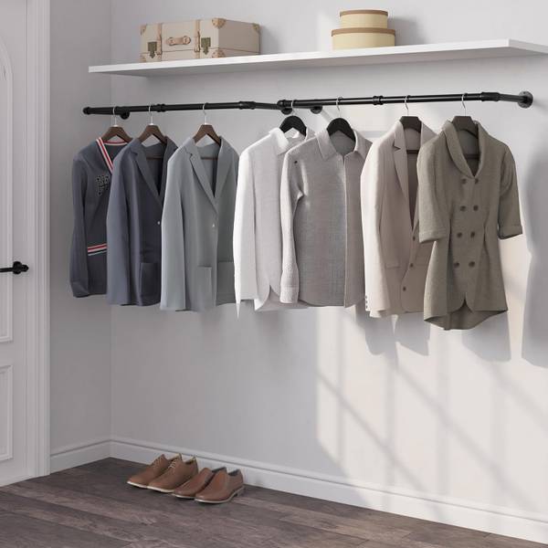 Kleiderstange Wand Wandmontage (2er Set) kaufen