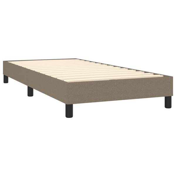 Boxspringbett 3017287-5 Taupe - 90 x 193 cm