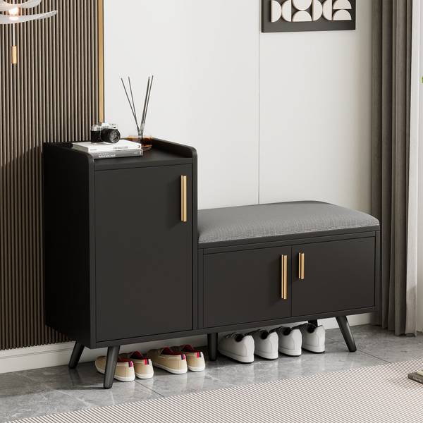 Schuhschrank Mia Schwarz