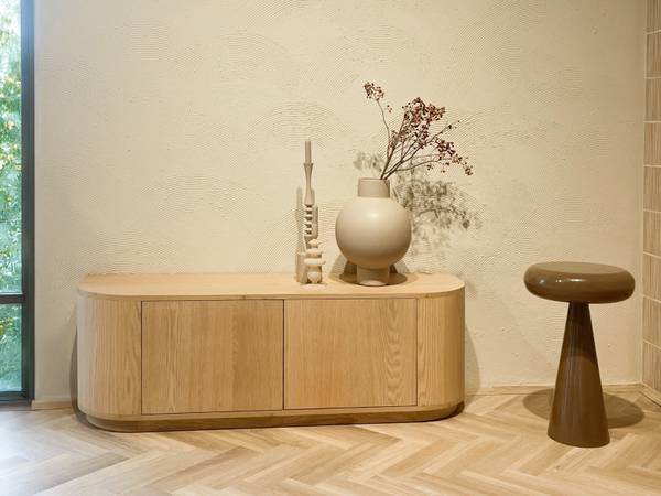 Beistelltisch SAM Braun - Metall - 36 x 57 x 36 cm