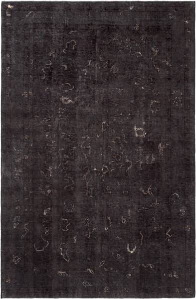 Tapis Vintage Royal LXIII Noir - Laine - 188 x 1 x 287 cm