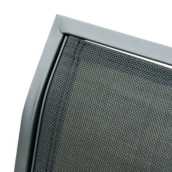 Banc à bascule 84B-531 Noir - Métal - 70 x 85 x 147 cm