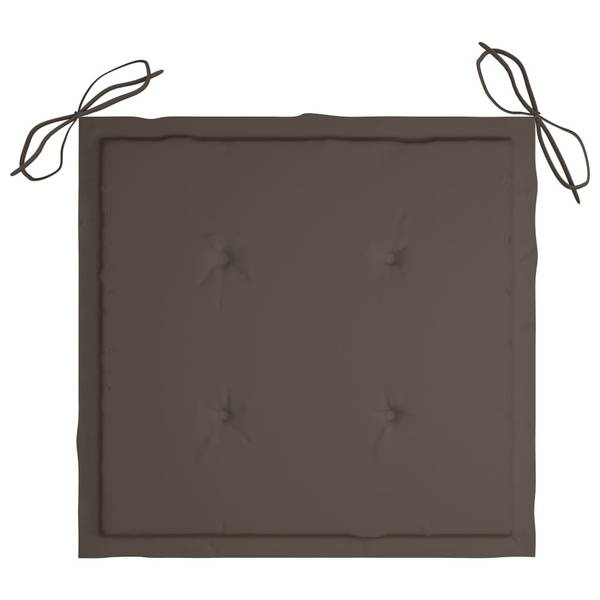 Tuinstoel 3007213-2 set van 3 taupe