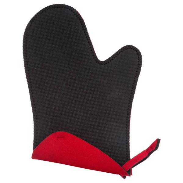 Ofenhandschuh BASIC Schwarz - Rot
