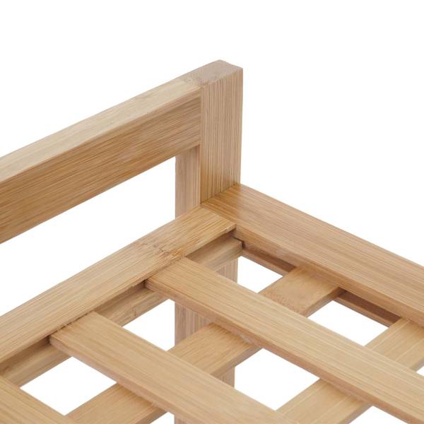 Schoenenrek B53 bruin - grenenhout - 69 x 55 x 27 cm