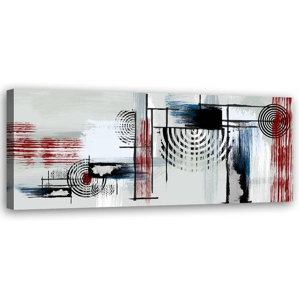 Wandbild abstraktion 150 x 50 cm