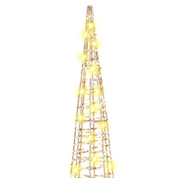 Weihnachtsornament 3-tlg 42019020 Weiß - Kunststoff - 20 x 80 x 20 cm