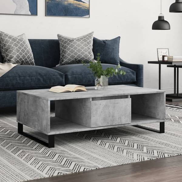Couchtisch D669 Steingrau