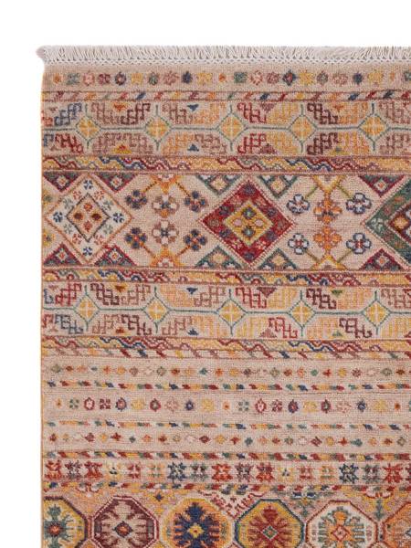 Orientteppich Oriental Beige - Naturfaser - 153 x 1 x 185 cm