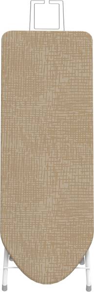 Strijkplank Ballade wit - roestvrij staal - 40 x 7-88 x 126 cm