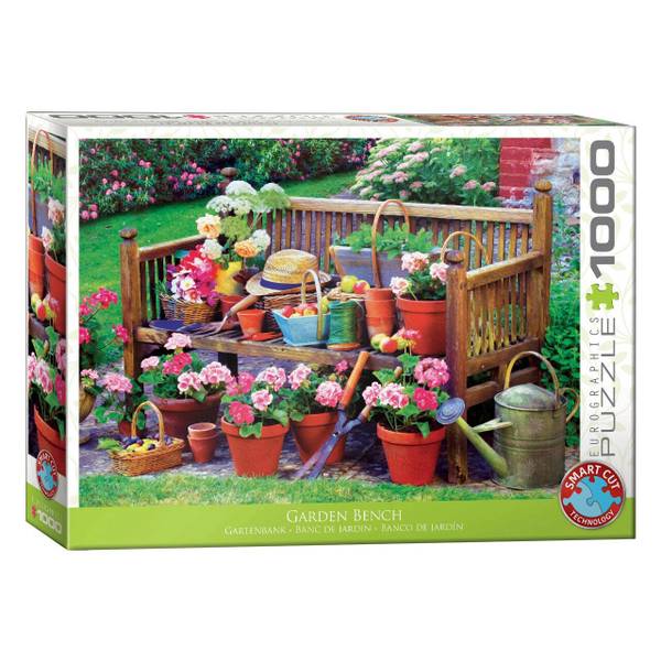 Puzzle Gartenbank Papier - 26 x 6 x 36 cm