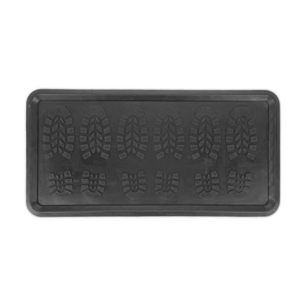 Tapis caoutchouc Noir - Matière plastique - 80 x 2 x 40 cm