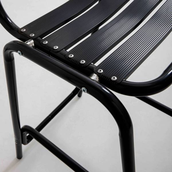 Barhocker SOHO Schwarz - Metall - 45 x 95 x 62 cm