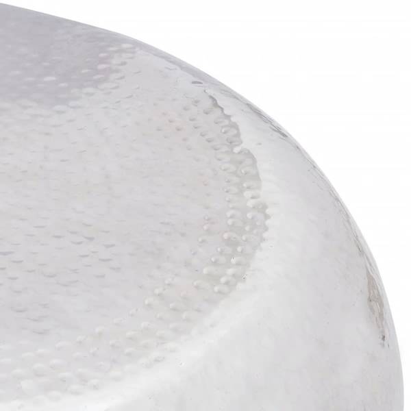 Couchtisch 242322 Silber - Aluminium - 75 x 28 x 75 cm