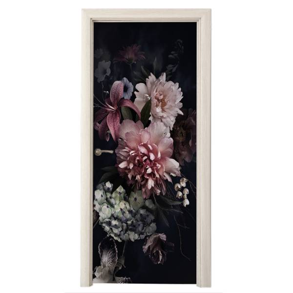 FOTOTAPETE TÜR Blumen 75 x 205 cm
