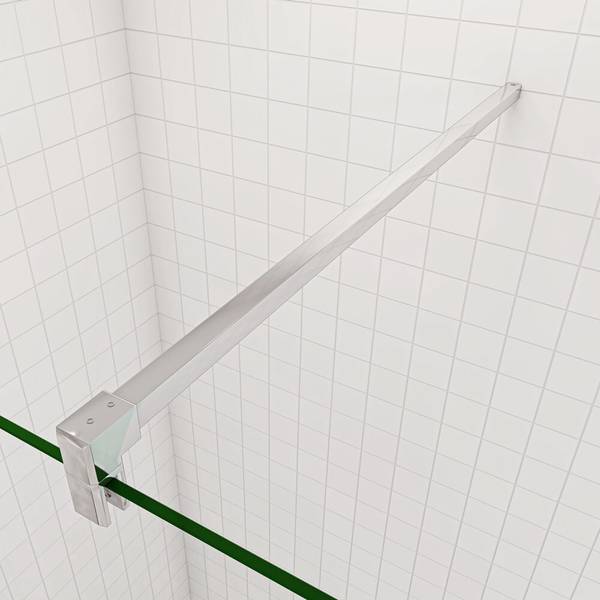 NANO Duschabtrennung Duschwand Sicherheitsglas - 80 x 200 x 1 cm