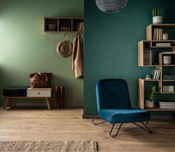 Kissen NATURE Grau - Textil - 50 x 17 x 40 cm