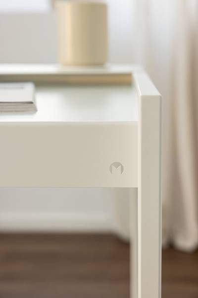 Schreibtisch DONNA Weiß