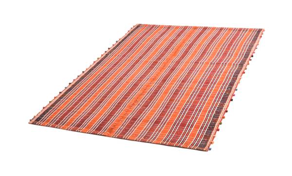 Vloerkleed Jajim CLXII oranje - wol - 150 x 1 x 217 cm