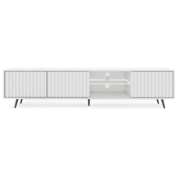 TV-kast BELLO wit - melamine - 175 x 44 x 31 cm