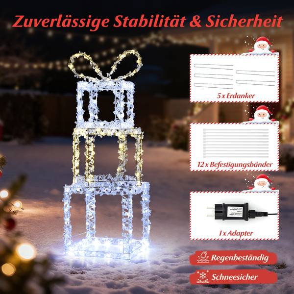 Dekoboxen OY47353PQ Weiß - Metall - 30 x 90 x 30 cm