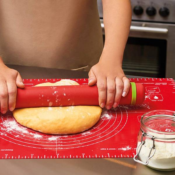 Wallholz F11870 Rot - Silikon - 5 x 5 x 41 cm