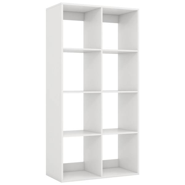 8-Würfel Bücherregal 61327508 Weiß - Holzwerkstoff - 70 x 137 x 33 cm