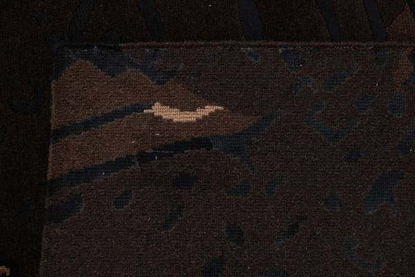 Tapis Darya XXXII Noir - Laine - 175 x 1 x 239 cm