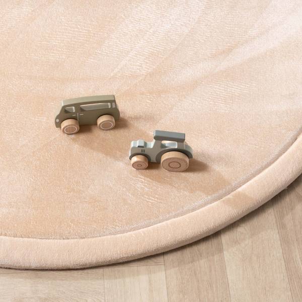 Teppich Jip Beige - 140 x 140 cm
