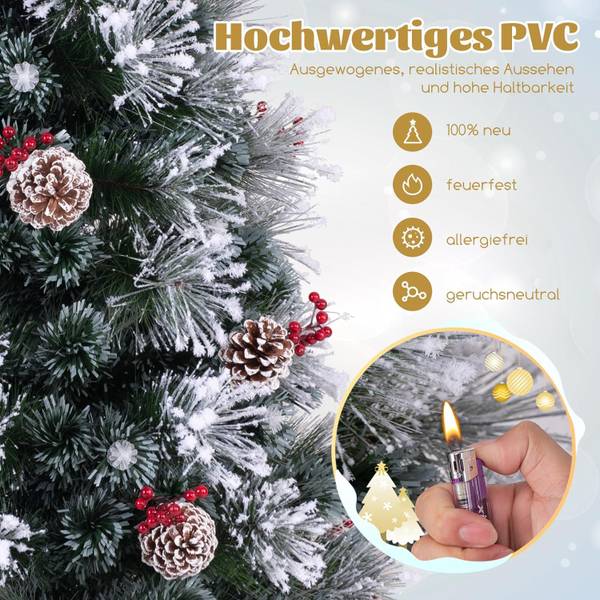 Weihnachtsbaum OY46048PQDE Grün - Kunststoff - 70 x 150 x 70 cm